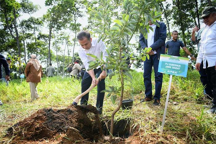 Pj Gubernur Jabar Tanam Pohon
