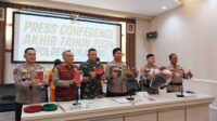 Polres Sukabumi Ungkap Ratusan Kasus Kejahatan Selama Tahun 2024, Ini Rinciannya