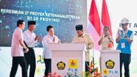 Presiden Prabowo Meresmikan PLTA Jatigede,