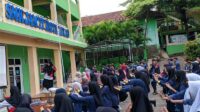 Ratusan Pelajar SMK Jamiyyatul Aulad Palabuhanratu Antusias, Ikuti Senam Anak Indonesia Hebat
