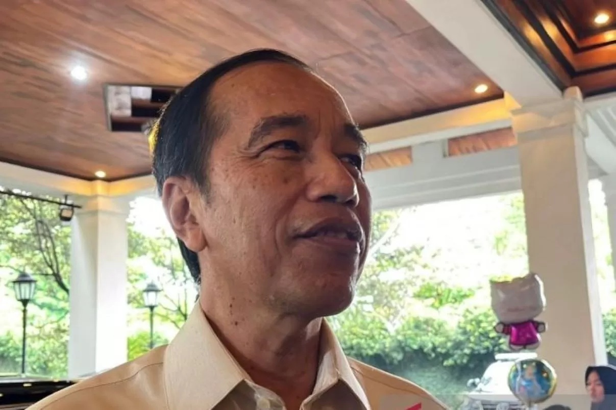 Mantan Presiden Jokowi. (Aris Wasita/Antara)