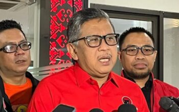 Sekjen PDIP Hasto Kristiyanto. (Narda Margaretha Sinambela)