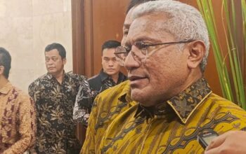 Kepala Badan Narkotika Nasional (BNN) Komjen Pol. Marthinus Hukom saat ditemui usai acara Ibadah dan Perayaan Natal 2024 BNN di Jakarta, Selasa (21/1/2025) malam. (BNN RI)