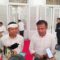 Pj Gubernur Jabar Bey Machmudin bersama Gubernur Jabar terpilih Dedi Mulyadi memberikan keterangan di Gedung Pakuan Bandung, Rabu (22/1/2025).