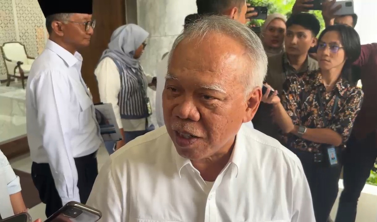 Kepala Otorita Ibu Kota Nusantara (IKN) Basuki Hadimuljono membocorkan kapan Presiden Prabowo akan tinggal di IKN.-Anisha Aprilia-