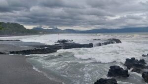 Cuaca di Pesisir Pantai Palabuhanratu Sukabumi Ekstrem, Satpol Airud: Waspada!
