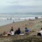 Suasana kawasan objek wisata pantai Citepus, Kecamatan Palabuhanratu, Kabupaten Sukabumi.(FOTO : NANDI/ RADARSUKABUMI)
