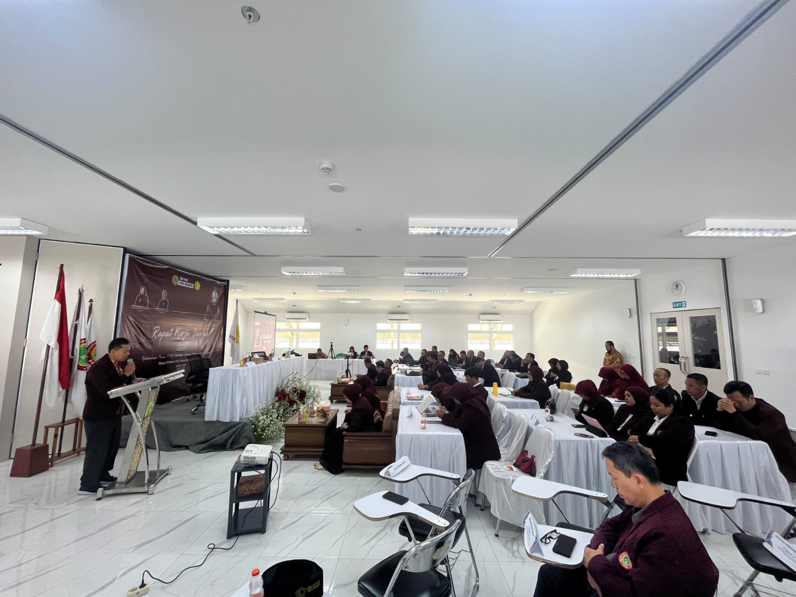 Persatuan Perawat Nasional Indonesia (PPNI) Kota Sukabumi kembali menggelar Rapat Kerja Daerah (Rakerda)  (FOTO : dok/radarsukabumi)