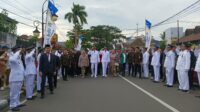 Moment Walikota dan Wakil Walikota Sukabumi Disambut Meriah Warga