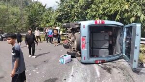 Universitas Suryakancana Cianjur Berduka, Staf Jadi Korban Laka Tunggal di Leter S Cikidang Sukabumi