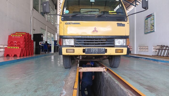 449 Kendaraan di Kota Sukabumi Lulus Uji KIR di Bulan Januari