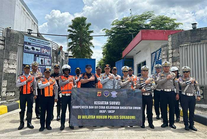 Dishub Kabupaten Sukabumi berhasil mengamankan arus lalu lintas