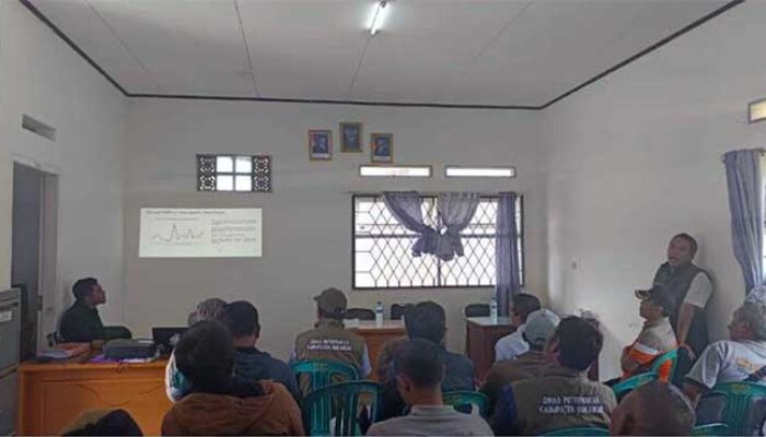 Cegah PMK, Disnak Kabupaten Sukabumi Gencarkan Sosialisasi Kesehatan Hewan pada Pedagang dan Peternak Sapi