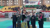 Disbudpora Kabupaten Sukabumi Apresiasi Gelaran Seni Pencak Silat Kapolres Cup 1