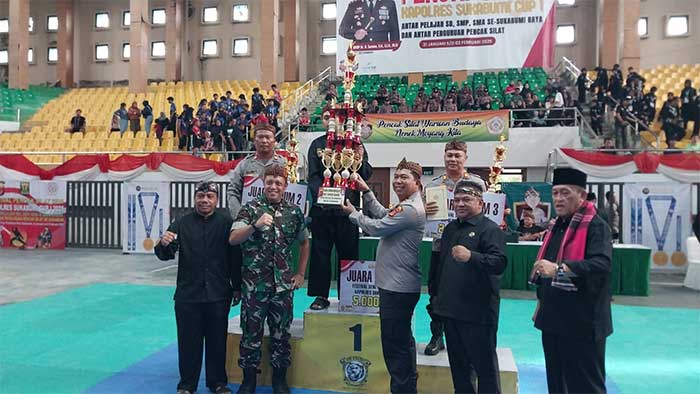 Gelaran Seni Pencak Silat Kapolres Sukabumi Cup