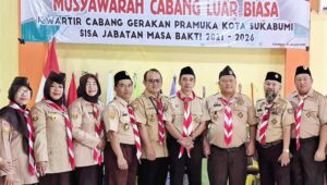 Kwarcab Kota Sukabumi Gelar Muscablub, Kang Raden Terpilih Secara Aklamasi