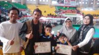 Dua Pelajar Asal Desa Cijangkar Juara 1 Pencak Silat Kapolres Sukabumi Cup