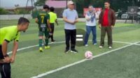 HUT Partai Gerindra, Anggota DPR RI Hergun Buka Open Tournament Futsal Manuk Dadali Cup 2025