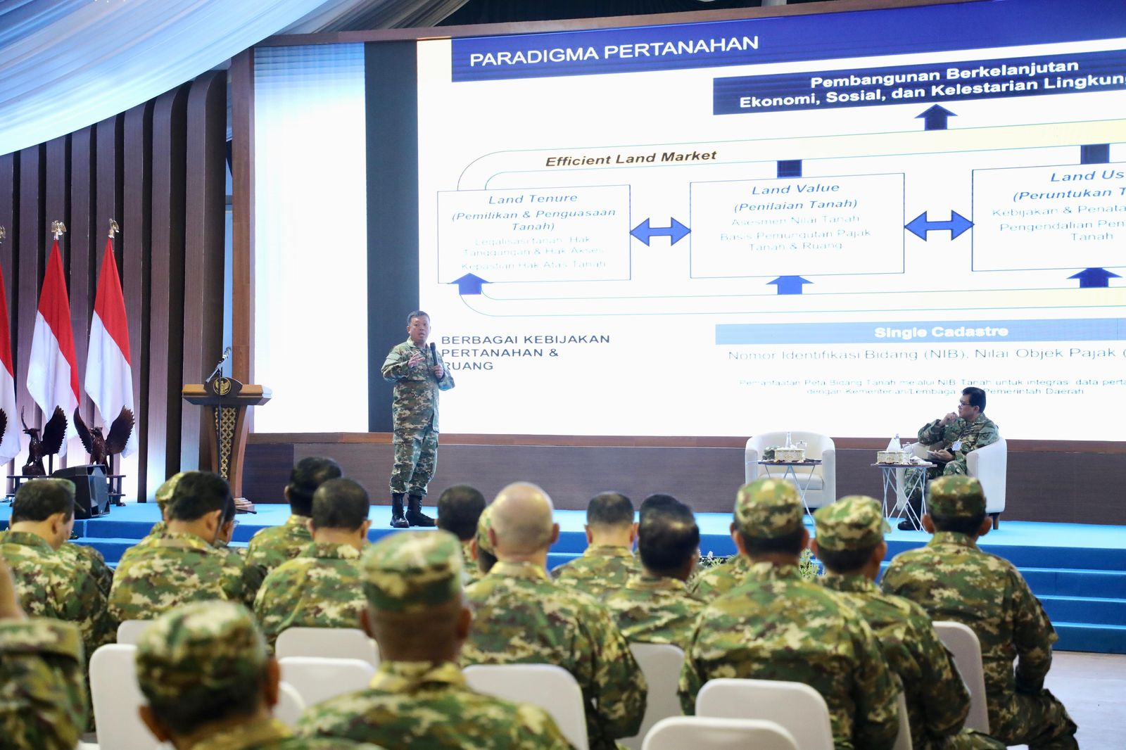 Menteri Agraria dan Tata Ruang/Kepala Badan Pertanahan Nasional (ATR/BPN), Nusron Wahid menyoroti berbagai isu strategis terkait pertanahan