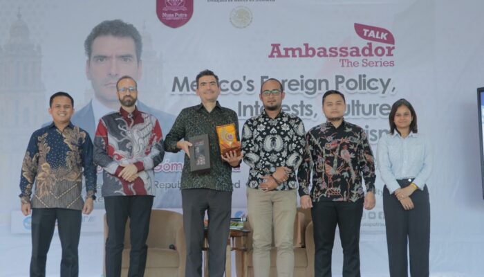 Ambassador Talk Universitas Nusa Putra, Peluang Kolaborasi Indonesia-Meksiko di Berbagai Bidang