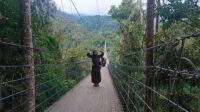 Pasca Bencana di Sukabumi, Jumlah Kunjungan Wisatawan di Suspension Bridge Situ Gunung Menurun 