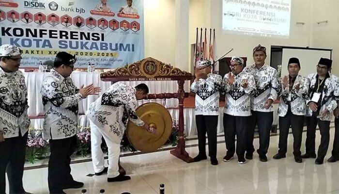 Roni Abdurahman Ketuai PGRI Kota Sukabumi Masa Bakti 2025-2030