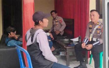 Polsek Baros Getol Ngariung Bareng Warga