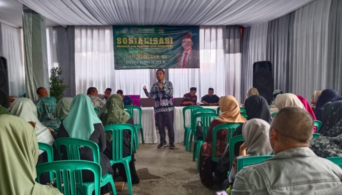 Zainul Munasichin Sosialisasikan Manfaat Program BPJS Kesehatan