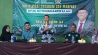 Gandeng BPJS Ketenagakerjaan, Zainul Munasichin Sosialisasikan Manfaat Ikut Kepesertaan