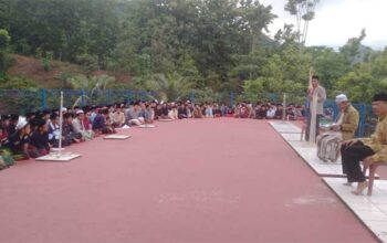 Santri Ponpes Al-Hikmah Sukaraja Belajar Rukyat Hilal di Cibeas