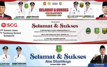 Selamat & Sukses Atas Pelantikan Walikota dan Wakil Walikota Sukabumi 2025-2030