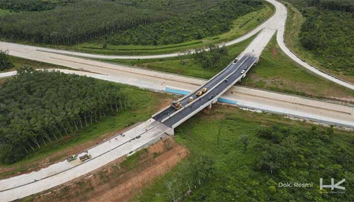 Hutama Karya Kebut Pengerjaan Tol Palembang-Betung Seksi 1-2: Demi Kelancaran Mudik Ditempuh 1 Jam