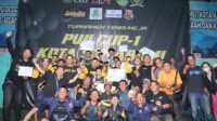 Turnamen Tenis Meja PWI Kota Sukabumi Cup-1, PTM Satelite Jadi Juara Umum 