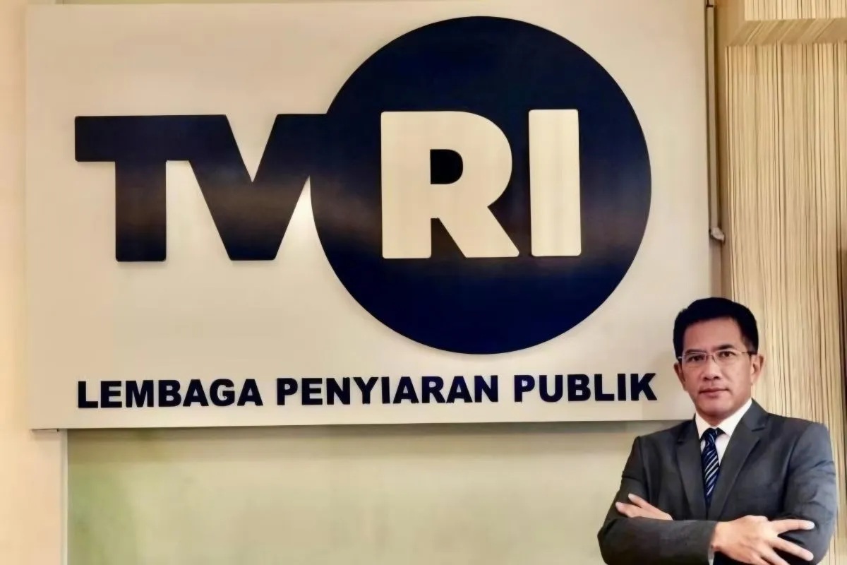 Direktur Utama Lembaga Penyiaran Publik Televisi Republik Indonesia (LPP TVRI) Iman Brotoseno (Humas TVRI)