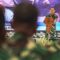 Panglima TNI Jenderal TNI Agus Subiyanto menyampaikan arahan saat Rapim TNI 2025 di Gor Ahmad Yani, Mabes TNI, Cilangkap, Jakarta, Jumat (31/1/2025).