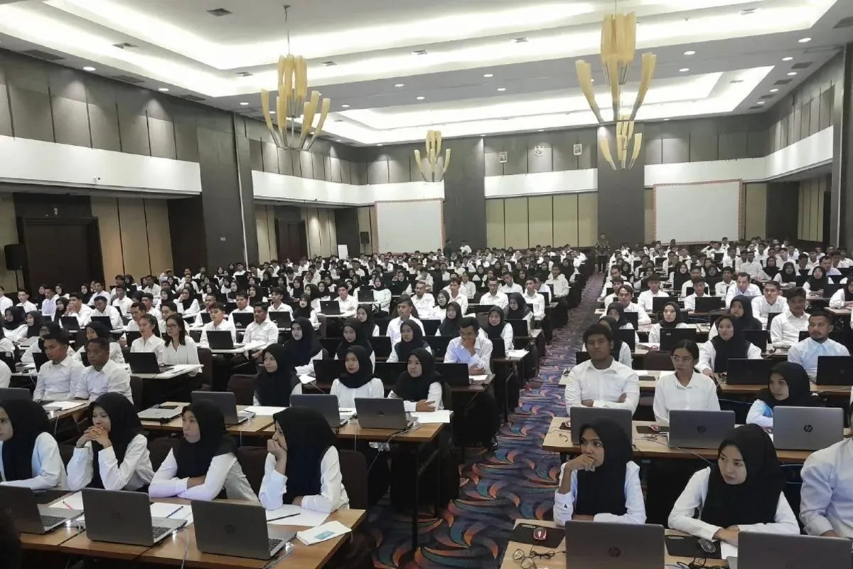 Seleksi calon Aparatur Sipil Negara (CASN) Kemenkumham Malut tahun 2024 hanya diberikan sebanyak 107 kuota, Sabtu (19/10/2024).