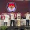 Tiga pasangan calon Bupati-Wakil Bupati Tasikmalaya saat penetapan nomor urut peserta Pilkada Kabupaten Tasikmalaya, Jawa Barat. ANTARA/HO-Pokja KPU Kabupaten Tasikmalaya