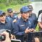 Menteri LH/Kepala BPLH Hanif Faisol Nurofiq (tengah) dalam tinjauan Situ Lido di Cigombong, Kabupaten Bogor, Jawa Barat pada Sabtu (1/2/2025)