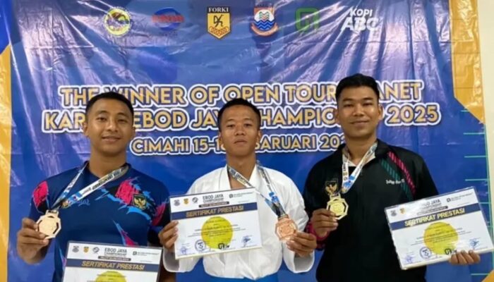 Atlet Karate Yonarmed 13 Kostrad Kembali Raih Juara di Kejuaraan Ebod Jaya Cup 2025