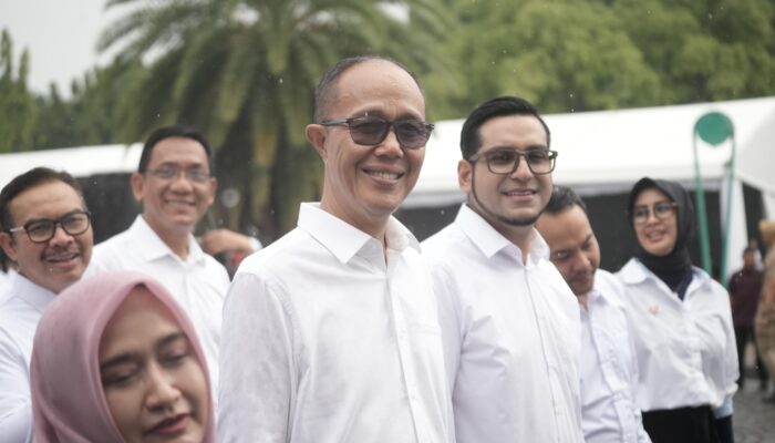 Walikota Sukabumi Terpilih Ayep Zaki-Bobby Maulana Ikuti Gladi Bersih di Monas