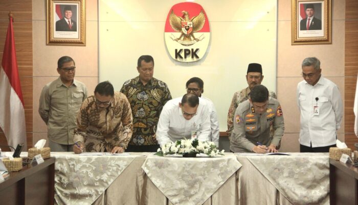 Kementerian ATR/BPN Perkuat Komitmen Cegah Korupsi, Teken SKB Timnas PK 2025–2026