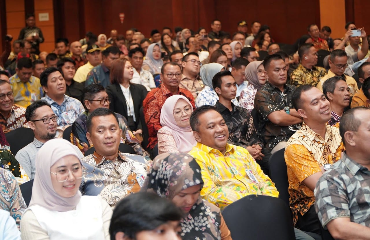 Pimpinan DPRD Kabupaten Sukabumi hadiri Musyawarah Nasional (Munas) VI Asosiasi DPRD Kabupaten Seluruh Indonesia (ADKASI) yang digelar di Hotel Borobudur, Jakarta, Rabu (26/02/2025) lalu.(FOTO : UNTUK/ RADARSUKABUMI)