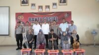 Peduli Warga Sukabumi, Setukpa Lemdikpol Polri Berikan Bantuan Sembako