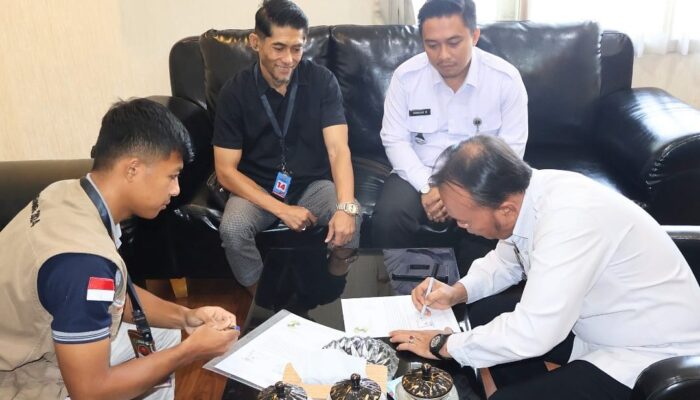 Kelola Sampah, Lapas Sukabumi Teken Kerjasama