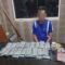 DI AMANKAN: Seorang terduga pelaku pengedar obat keras terbatas saat diamankan jajaran Sat Narkoba Polres Sukabumi Kota, Rabu (5/3).