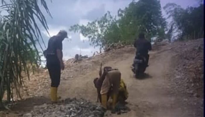 Jalan Utama di Sagaranten Terdampak Pergerakan Tanah, Dinas PU Bikin Jalan Baru 