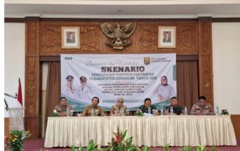 Suasana rapat Dinas Pertanian Kabupaten Sukabumi dengan seluruh stakeholder terkait, termasuk Tim Satgas Swasembada, Perhutani, Perhutanan Sosial, dan sektor perkebunan. (FOTO : NANDI/ RADARSUKABUMI)