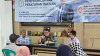Moment A Yamin Sosialisasikan Perda Pengelolaan Air dan Tanah 