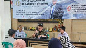 Moment A Yamin Sosialisasikan Perda Pengelolaan Air dan Tanah 
