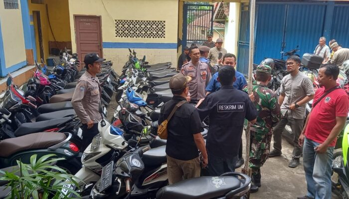 15 Knalpot Brong Diamankan Petugas Gabungan